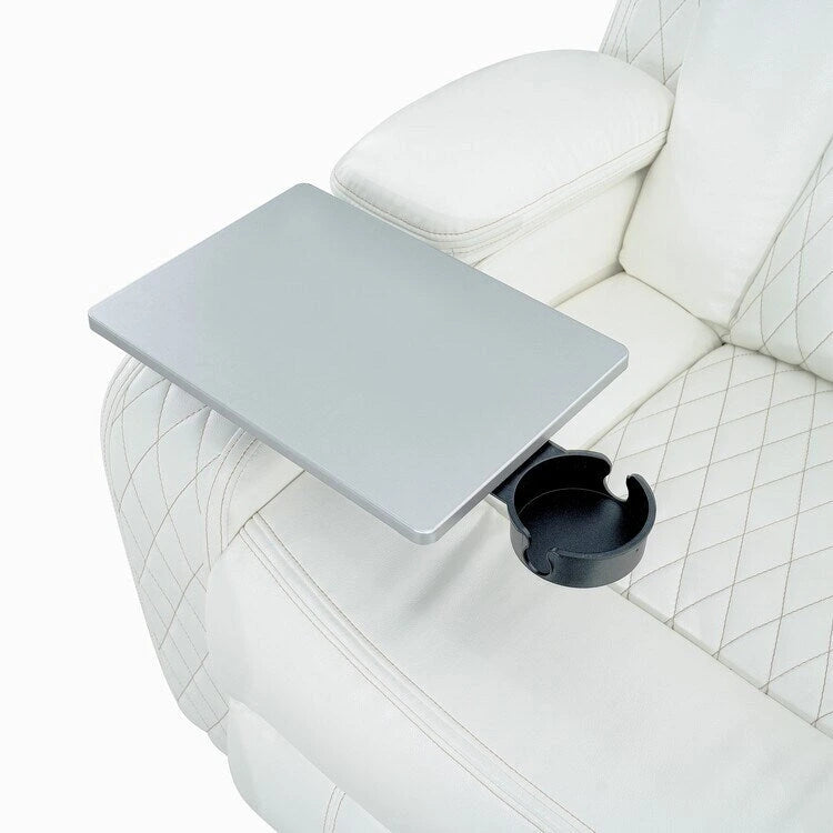 Sofá esquinero reclinable de lujo de 5 y 6 plazas con LED, USB, carga inalámbrica, Bluetooth y almacenamiento