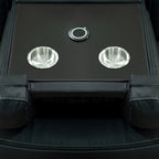 Sofá esquinero reclinable de lujo de 5 y 6 plazas con LED, USB, carga inalámbrica, Bluetooth y almacenamiento