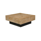 Mesa de sala de estar Caden de madera maciza de 2 piezas