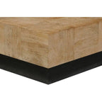 Mesa de sala de estar Caden de madera maciza de 2 piezas