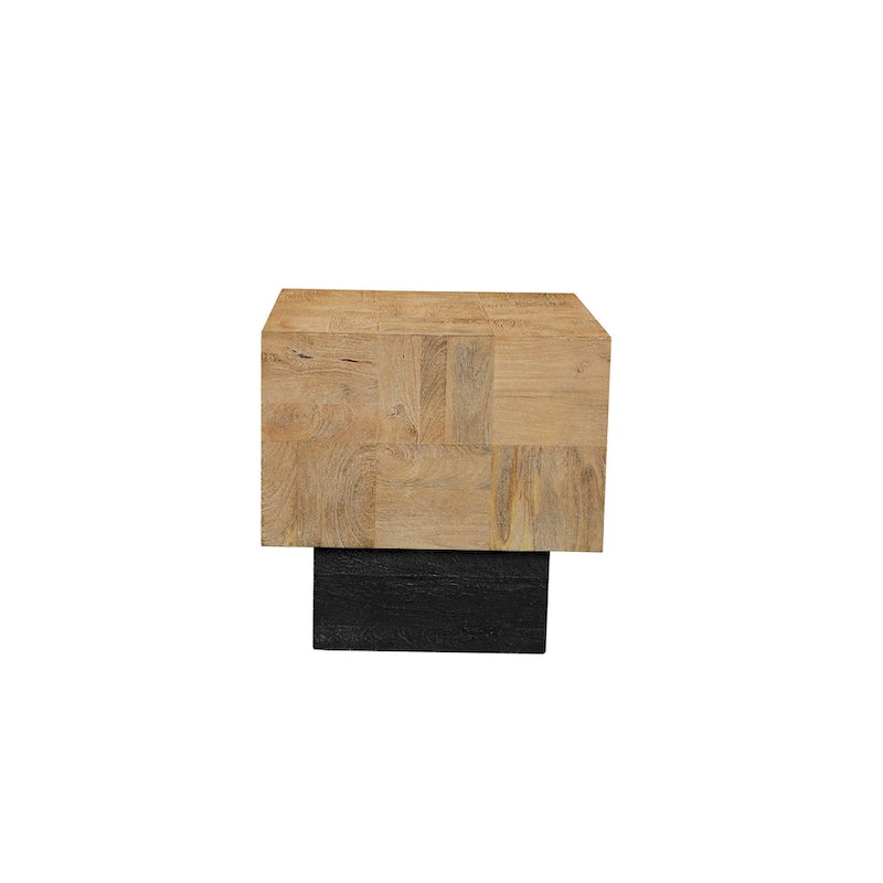 Mesa de sala de estar Caden de madera maciza de 2 piezas