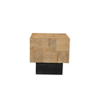 Mesa de sala de estar Caden de madera maciza de 2 piezas