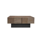 Mesa de sala de estar Caden de madera maciza de 2 piezas