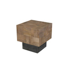 Mesa de sala de estar Caden de madera maciza de 2 piezas
