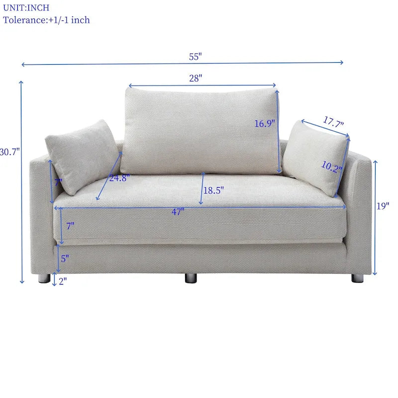 Cama Sillón Plegable de Lino, Sofá Cama para Suelo, Cama Circular, Sofá Futón Ajustable, Sofá Plegable Perezoso para Sala de Estar