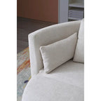 Cama Sillón Plegable de Lino, Sofá Cama para Suelo, Cama Circular, Sofá Futón Ajustable, Sofá Plegable Perezoso para Sala de Estar