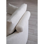 Cama Sillón Plegable de Lino, Sofá Cama para Suelo, Cama Circular, Sofá Futón Ajustable, Sofá Plegable Perezoso para Sala de Estar