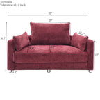 Cama Sillón Plegable de Lino, Sofá Cama para Suelo, Cama Circular, Sofá Futón Ajustable, Sofá Plegable Perezoso para Sala de Estar