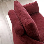 Cama Sillón Plegable de Lino, Sofá Cama para Suelo, Cama Circular, Sofá Futón Ajustable, Sofá Plegable Perezoso para Sala de Estar