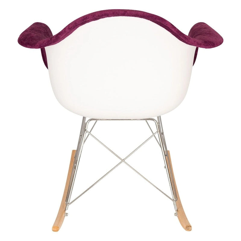 Mecedora Terciopelo Contemporánea Moderna - Mecedora de Acento para Sala de Estar, Dormitorio, Patio