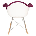 Mecedora Terciopelo Contemporánea Moderna - Mecedora de Acento para Sala de Estar, Dormitorio, Patio