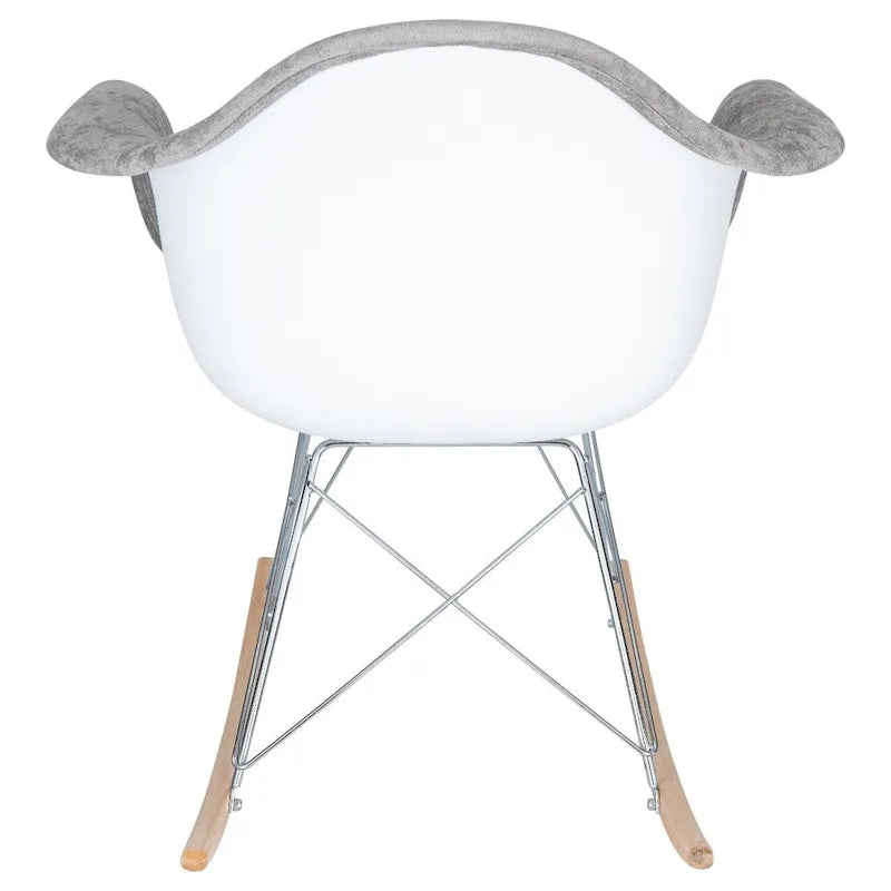 Mecedora Terciopelo Contemporánea Moderna - Mecedora de Acento para Sala de Estar, Dormitorio, Patio