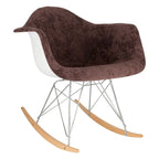 Mecedora Terciopelo Contemporánea Moderna - Mecedora de Acento para Sala de Estar, Dormitorio, Patio