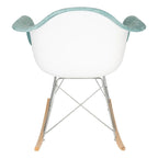 Mecedora Terciopelo Contemporánea Moderna - Mecedora de Acento para Sala de Estar, Dormitorio, Patio