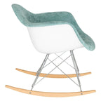 Mecedora Terciopelo Contemporánea Moderna - Mecedora de Acento para Sala de Estar, Dormitorio, Patio