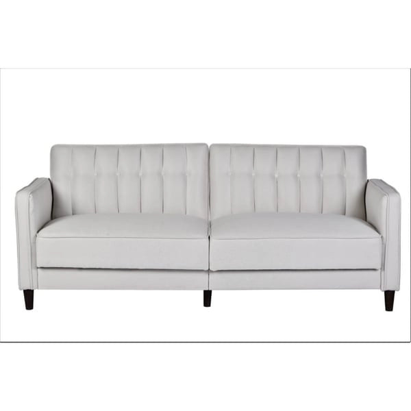 Sofá cama tapizado de terciopelo de lujo Grattan