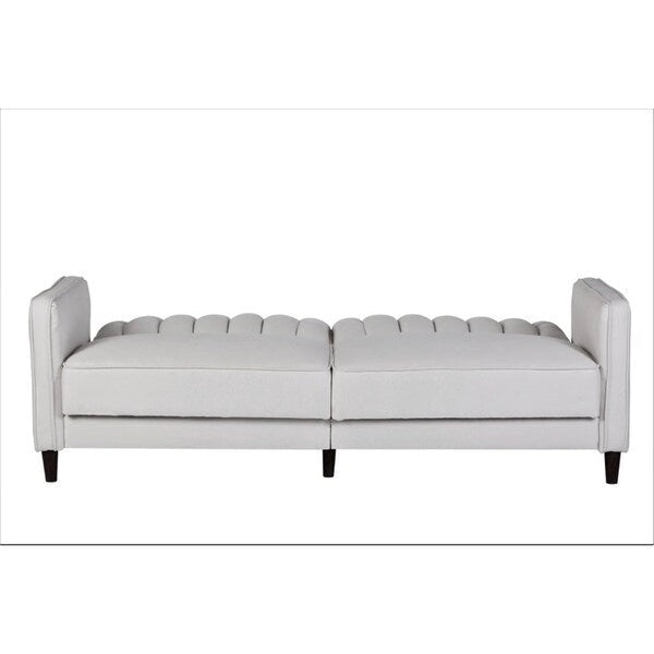Sofá cama tapizado de terciopelo de lujo Grattan