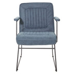Silla Teigen de Piel Sintética con Base de Trineo