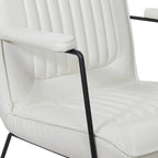 Silla Teigen de Piel Sintética con Base de Trineo