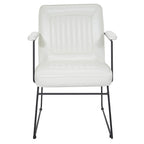 Silla Teigen de Piel Sintética con Base de Trineo