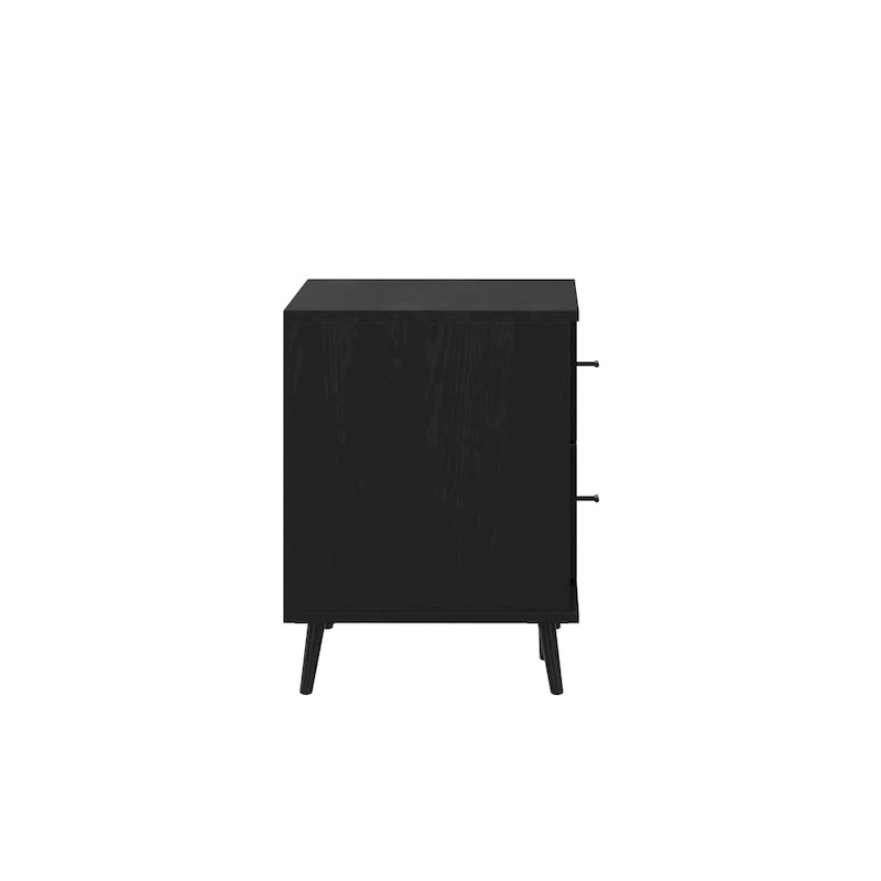 Mesa de centro Scoles Contemporary de 42 pulgadas de cristal con 1 estante