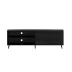 Mesa de centro Scoles Contemporary de 42 pulgadas de cristal con 1 estante