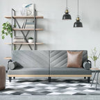 Sofá cama con reposabrazos Sofá sillón reclinable de tela - 80.7 x 35 x 27.6