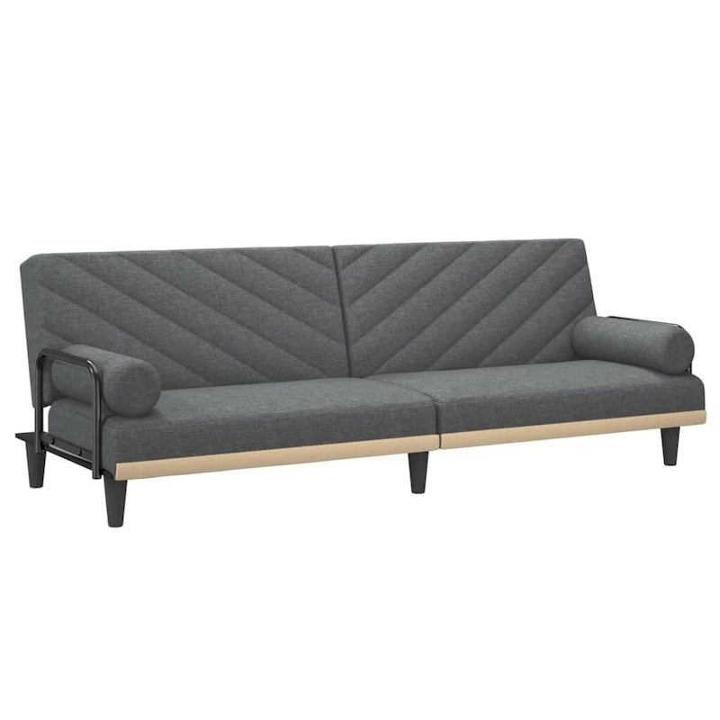 Sofá cama con reposabrazos Sofá sillón reclinable de tela - 80.7 x 35 x 27.6