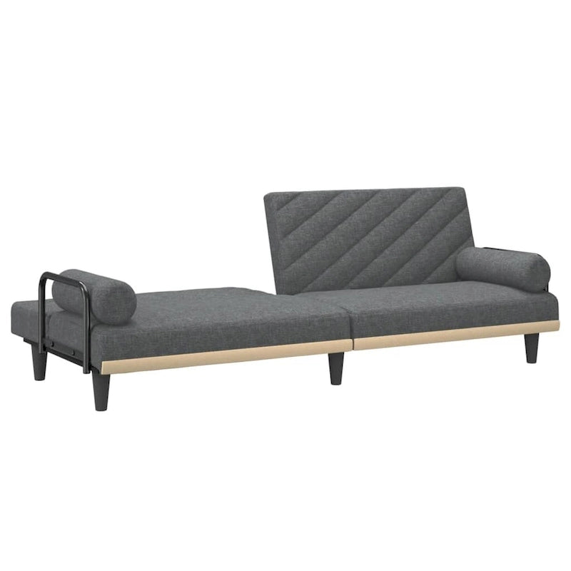 Sofá cama con reposabrazos Sofá sillón reclinable de tela - 80.7 x 35 x 27.6