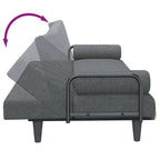 Sofá cama con reposabrazos Sofá sillón reclinable de tela - 80.7 x 35 x 27.6