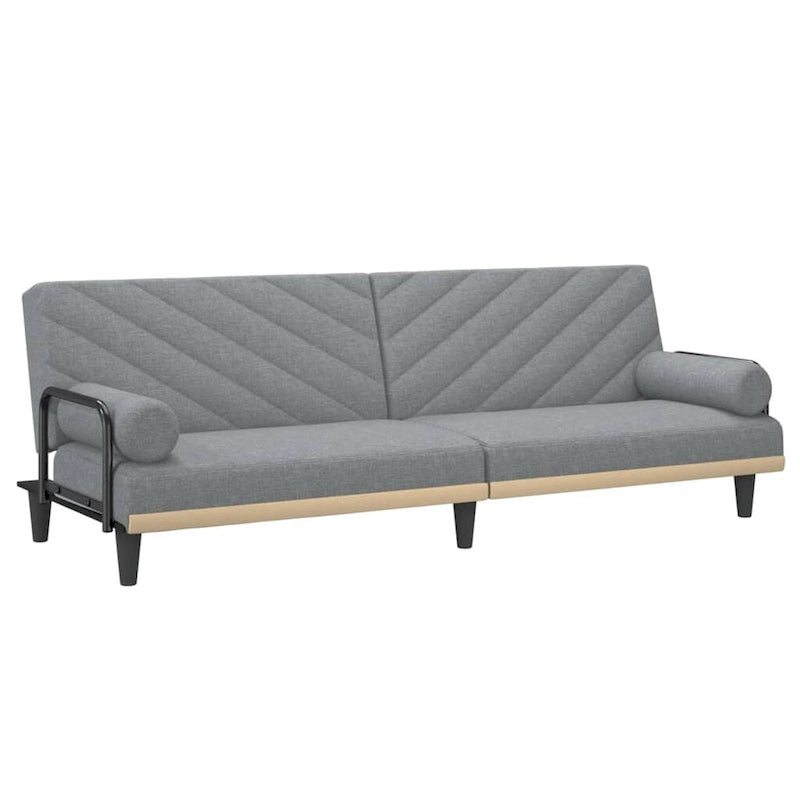 Sofá cama con reposabrazos Sofá sillón reclinable de tela - 80.7 x 35 x 27.6