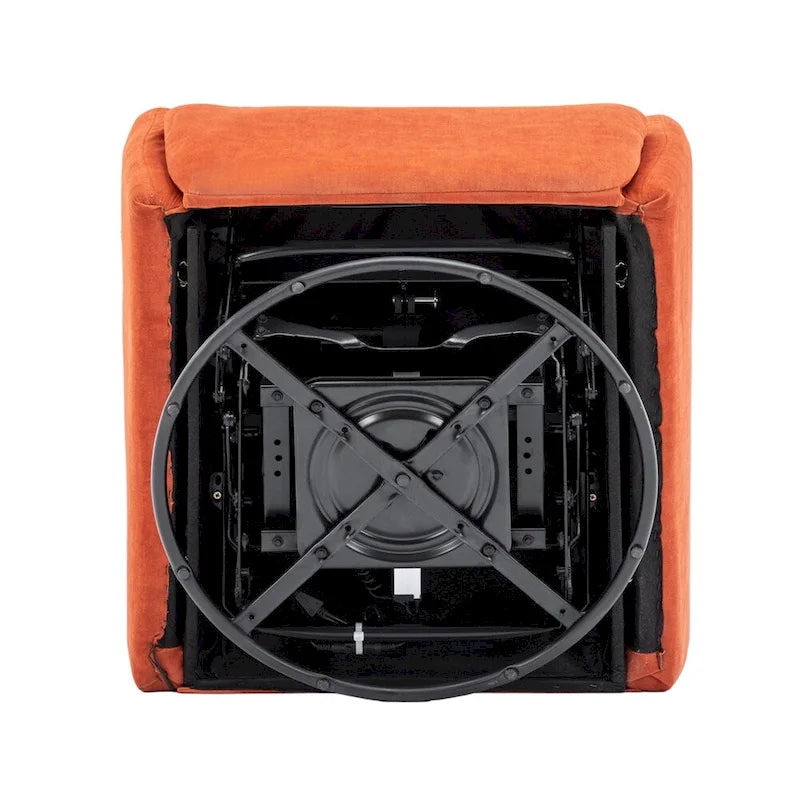 Sillón reclinable eléctrico giratorio de 270 grados con soporte para teléfono