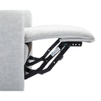 Sillón reclinable eléctrico giratorio de 270 grados con soporte para teléfono