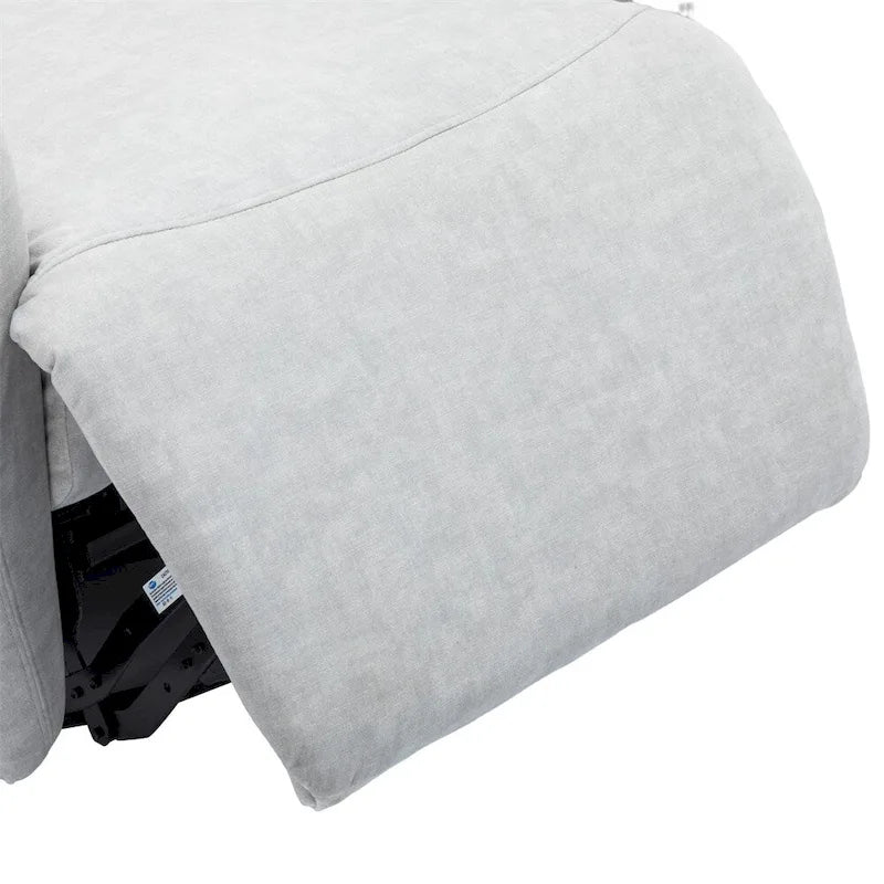 Sillón reclinable eléctrico giratorio de 270 grados con soporte para teléfono