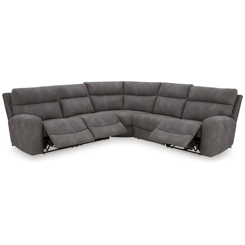 Seccional reclinable eléctrico de 5 piezas Next-Gen DuraPella - 105.5W x 104.5D x 42H
